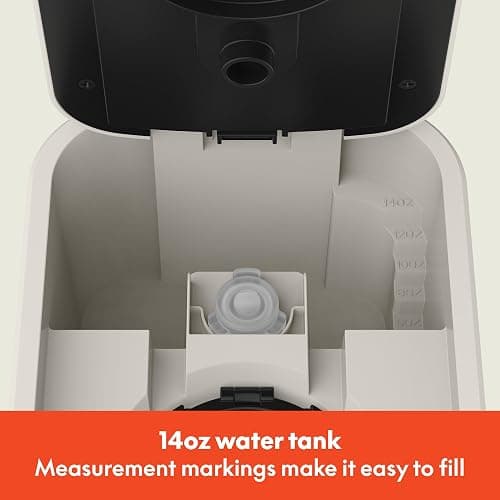 BELLA Single Serve Coffee Maker, K Cup & Coffee Ground Compatible with Removable, Adjustable Drip Tray, Auto Shutoff & Reusable Dishwasher Safe Accessories, Brews 6oz to 14oz, 1000 Watt, Oatmilk thumbnail 7