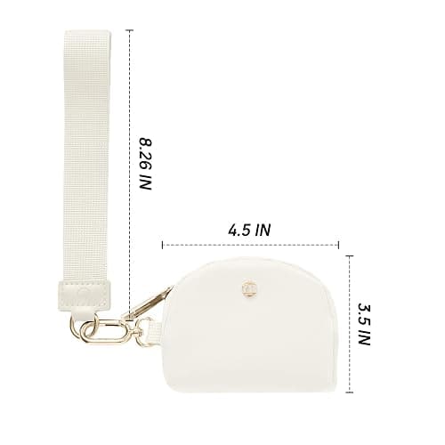 Mum's Memory Mini Zip Around Wristlet Wallet for Women Dual Pouch Wristlet Portable Wallet Coin Purse Mini Women Coin Pocket thumbnail 2