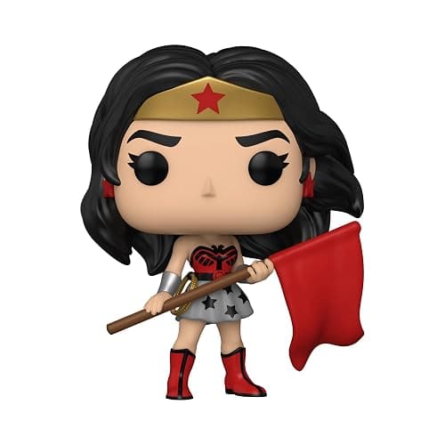 Funko POP Heroes: DC Comics, Wonder Woman 80th Anniversary - Red Son Wonder Woman, Multicolor (54976) thumbnail 2