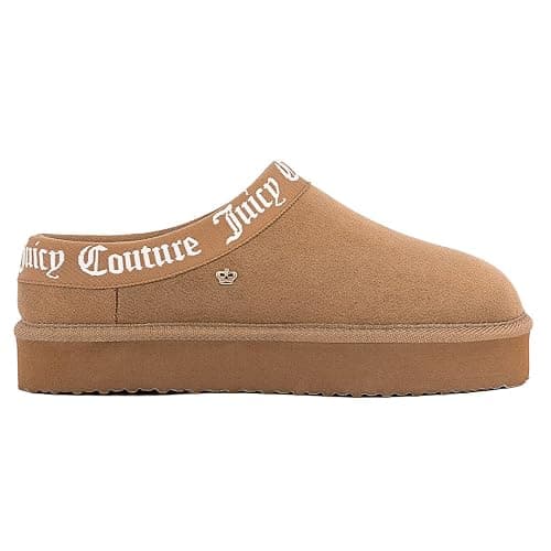 Juicy Couture Women's Cozy Slipper Mule – Plush Indoor Outdoor House Shoe with Memory Foam and Faux Fur Lining thumbnail 2