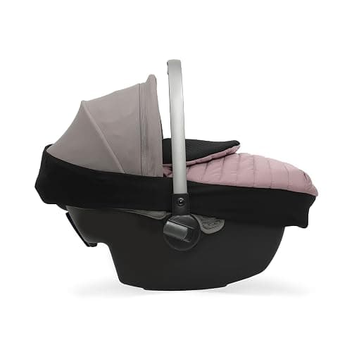 Little Unicorn Winter Car Seat Cover | Premium Insulated Fabric | Universal Fit & Easy to Install | Travel Bag Included (Mauve) thumbnail 3