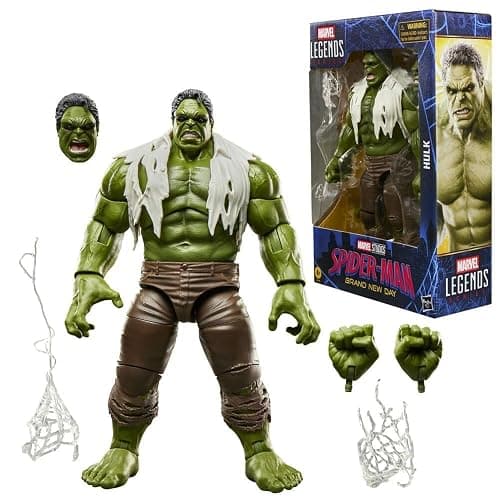 Marvel Legends Series Hulk, Spider-Man: Brand New Day Collectible 15-cm Action Figure Set thumbnail 3