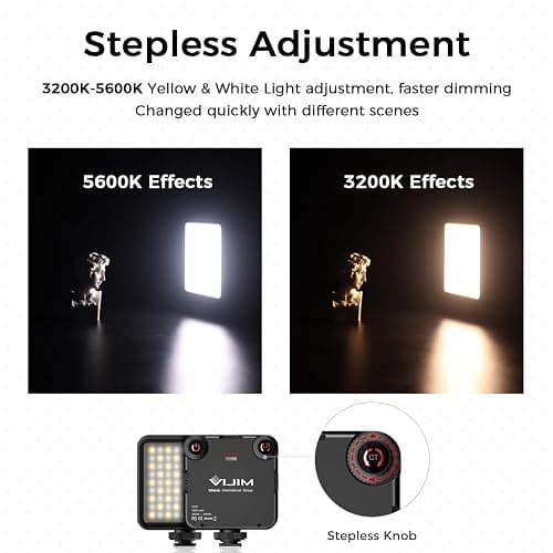 ULANZI VL-81 3000mAh Bi-Color LED Video Light w Softbox - 3200K-5600K+CRI95 Rechargeable Camera Light, 3 Cold Shoe Mount for DSLR/GoPro/Sony/Canon/iPhone, Vlog Filming TikTok Live & Photography thumbnail 3
