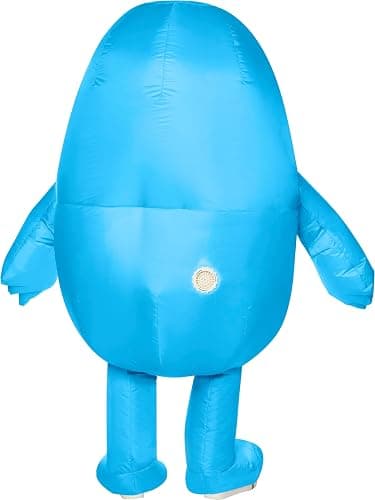 InSpirit Designs Fall Guys Blue Inflatable Kids Costume | Officially Licensed |Fall Guys Inflatable thumbnail 2