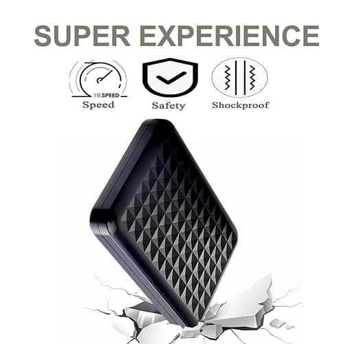 Tianken 1TB Ultra Slim Portable External Hard Drive 2.5'' USB 3.0 HDD Storage for PC, Mac, Laptop, PS4, PS5, Xbox one thumbnail 5