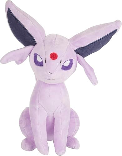 Pokemon Espeon and Umbreon Plush 2-Pack - Two 8-Inch Soft Plush with Authentic Details thumbnail 4