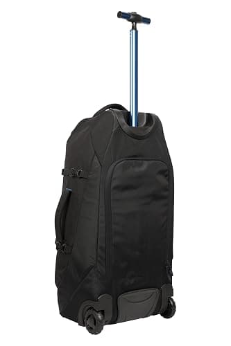 Mountain Warehouse Voyager 50L Wheelie Rucksack - Durable Backpack - for Travelling, Camping Jet Black thumbnail 5
