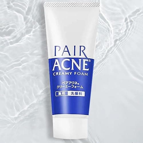 Lion Pair Ance Creamy Foam Anti- Acne Cleansing Cream Facial Cleanser for Adult 2.82 oz(80g) Set Of 2 Japanese Face Cleanser Face Wash thumbnail 2