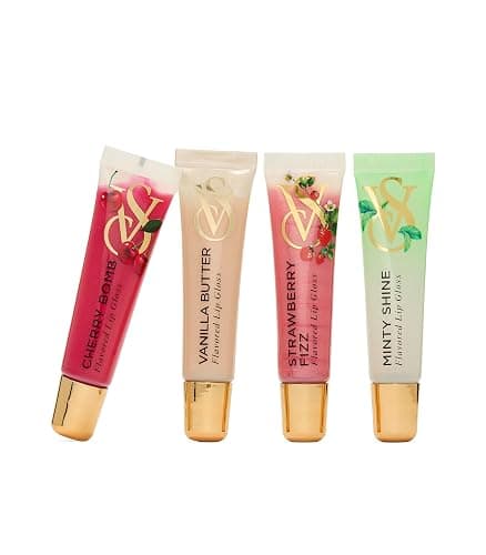 Victoria's Secret 4-Piece Flavor Favorites Lip Gloss Gift Set, Giftsets for women thumbnail 5