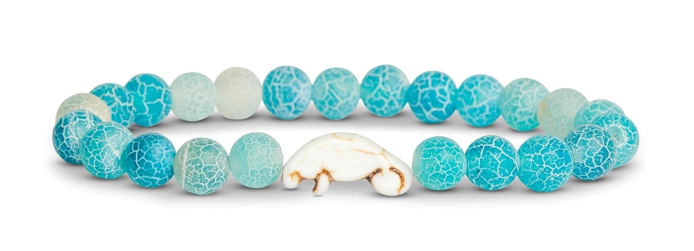 Fahlo Drift Manatee Tracking Bracelet, Clearwater Marine Aquarium, One Size - Image 1
