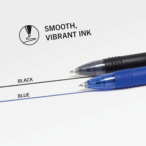Zebra Pen Z-Grip Retractable Ballpoint Pen, Smooth-Flowing Black and Blue Ink, 1.0mm Medium Point, School & Office Supplies, Ideal for Note-Taking, Journal and Planner Use, 18-Pack (22018amz) thumbnail 5