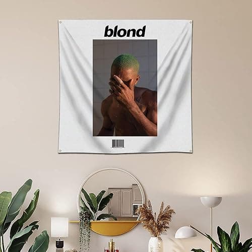 Eksent Flag Ocean Blond Art Music Album Poster Tapestry Flag Banner 4X4Ft thumbnail 2