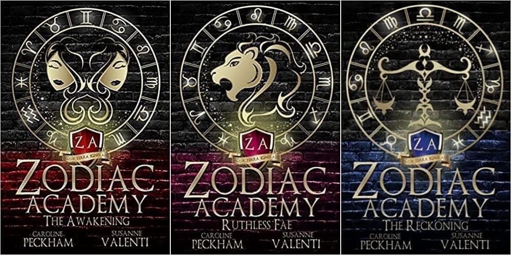 Zodiac Academy Series 6 books Collection Set by Caroline Peckham ( The Awakening , Ruthless Fae, The Reckoning, Shadow Princess, Cursed Fates, Fated Throne ) thumbnail 2