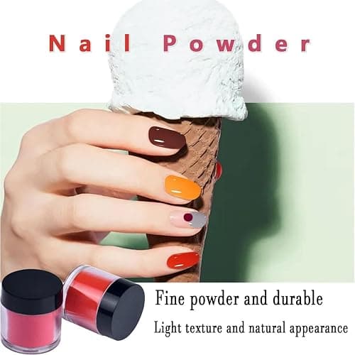 24 Color Acrylic Nail Powder Set, Acrylic Powder Set, Nail DIY Art Design, Acrylic Nail Art 3D Nail Sculpture French Nail Extension, Gift for Women thumbnail 5
