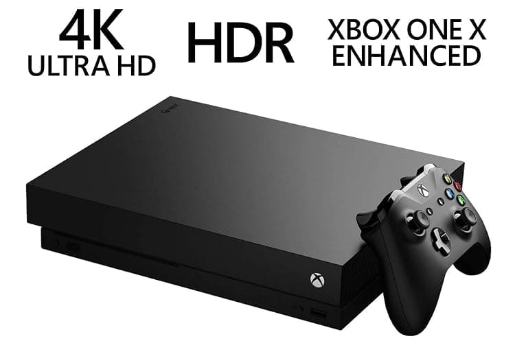 Microsoft Xbox One X 1TB Console with Wireless Controller: Enhanced, HDR, Native 4K, Ultra HD (2017 Model) (Renewed) thumbnail 4