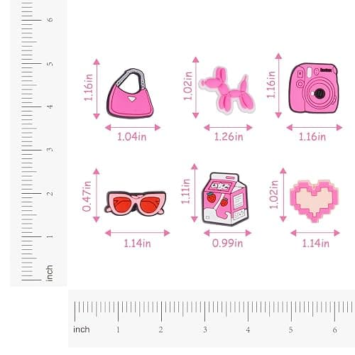 AUAUY Shoe Charms for Clog, Shoes Decorations for Girls Boys | Shoe Charms Accessories, Cute Cartoon Charms for Kids Girls Woman Adults Party Decorations, Birthday, Christmas thumbnail 2