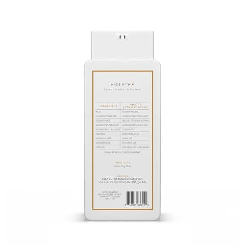 Native Body Wash, Holiday Edition, Sugar Cookie Scent, Contains Naturally Derived Ingredients | For Women & Men, Sulfate, Paraben, & Dye Free Leaving Skin Soft and Hydrated | 18 oz thumbnail 7