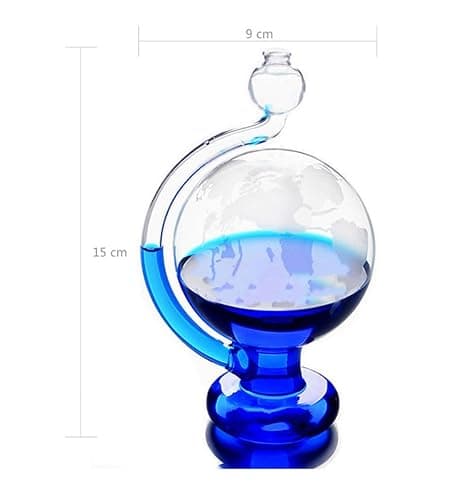 TimesFriend Storm Glass Forecaster Predicting Weather Forecasting Home Ornament Local Cool Monitor Bottle Visual Live Report Reporting Box Ball Indoor Desktop for Kids Toy thumbnail 6