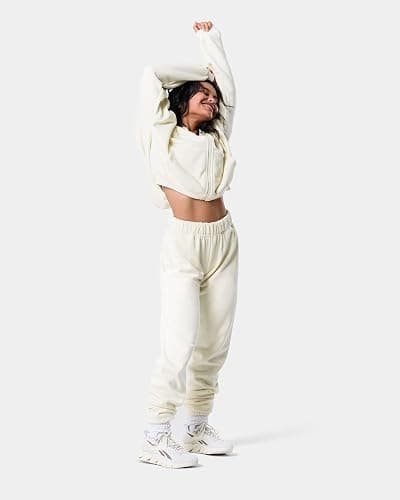 Kamo Fitness CozyTec High-Waisted Sweatpants for Women Baggy: Comfy Lounge Pants with Pockets Crafted from Soft Thick Fleece thumbnail 3
