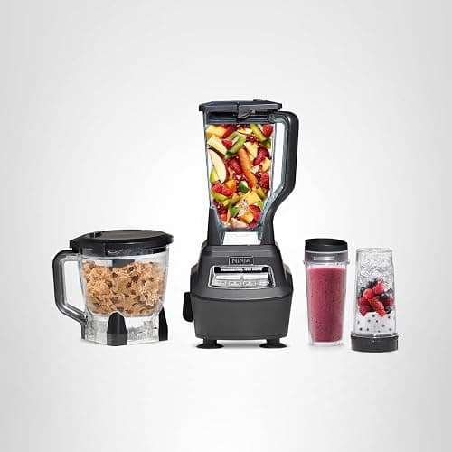 Ninja Mega Kitchen System, 1500W, 72 oz. Full-Size Blender & 8-Cup Food Processor with (2) 16 oz. To-Go Cups, Total Crushing Technology - Smoothies, Ice Crushing, Purees, Dough & More, Black, BL770 thumbnail 8