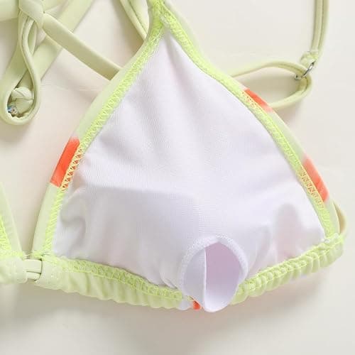 Girls Bikini Set 3 Piece - High Waisted Bikini with Skirt Floral Swimsuits for Teens Girls 9-16 thumbnail 8
