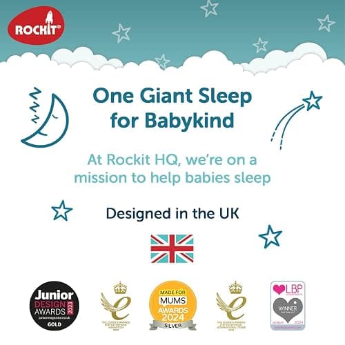 Rockit Portable Baby Rocker (AA Battery Version). Fits Any Stroller, Pram, Pushchair or Buggy thumbnail 9
