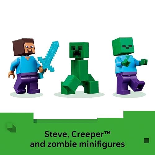 LEGO Minecraft The TNT Jungle House Building Toy - Minecraft Toy for Boys and Girls, Ages 8+ - Gift for Birthdays - Video Game Playset for Fans - 21275 thumbnail 5