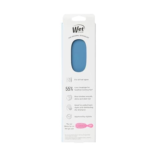 Wet Brush Shine Enhancer Hair Brush, Elemental Blue, Ultra-Soft IntelliFlex Bristles, Natural Boar Bristles for All Hair Types, For Women and Men, Wet and Dry, All Ages thumbnail 12