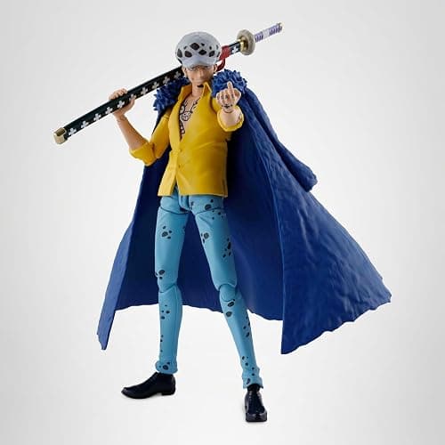 TAMASHII NATIONS - One Piece - Trafalgar Law -The Raid on Onigashima- S.H.Figuarts Action Figure | One Piece 6 Inch Action Figure S.H. Figuarts - Trafalgar Law thumbnail 13