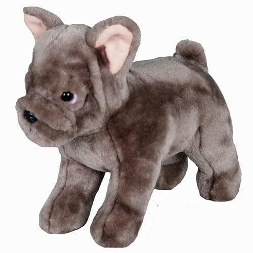 Lifelike French Bulldog Stuffed Animal Dog, 10 Inches Eco-Friendly Plush Soft Toy Dog for Kids/Boys/Girls/Women (French Bulldog) thumbnail 6