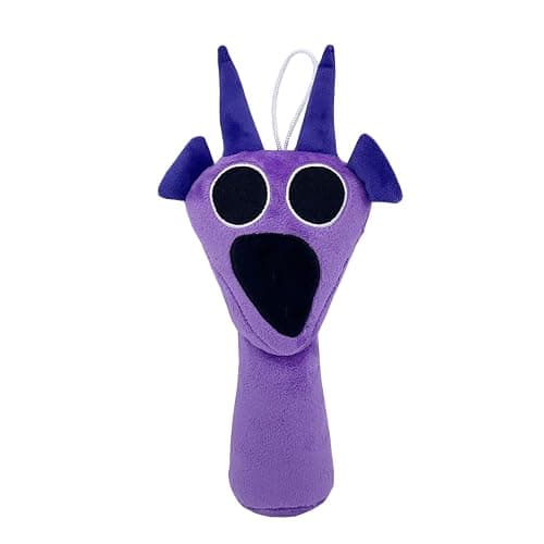 Sprunki Plushies Merch,Sprunki Plush Toys,Soft Stuffed Animal Pillow Figure Doll Christmas Birthday Gifts for Adult Kids (Purple-A) - Image 1