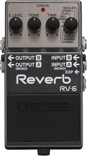 Boss RV-6 Digital Reverb - Pedal - Image 1