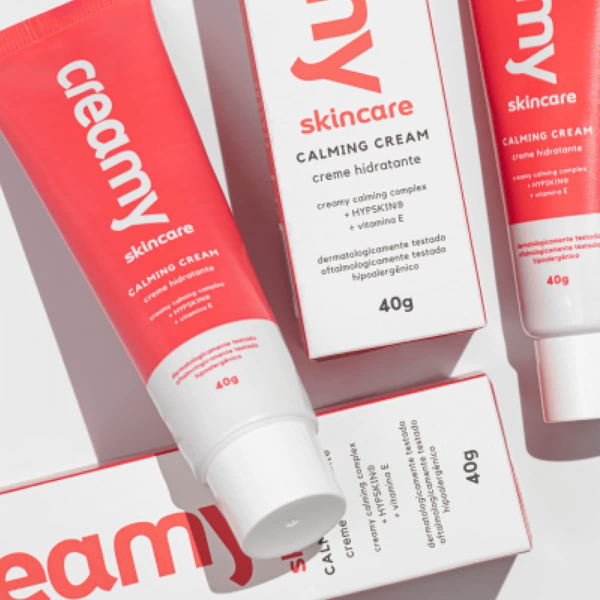 Creamy Skincare Calming Cream 40g | Acalma a Pele Sensibilizada, Alívio Rápido em Casos de Vermelhidão, Rápida Absorção | Todos os Tipos de Pele, Especialmente Sensíveis thumbnail 4