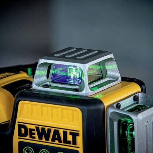 DEWALT Laser Level 360 Self Leveling, 3 Way Green Laser Leveler Tool 12V MAX with 2.0Ah Battery, Charger and Durable Carrying Case, 100 Ft, Tripod Compatible (DW089LG) thumbnail 7