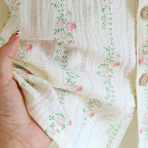 Vhitler Linen Set Coquette Womens Pajamas Set Summer Lounge Sets for Women Old Money Aesthetic thumbnail 2