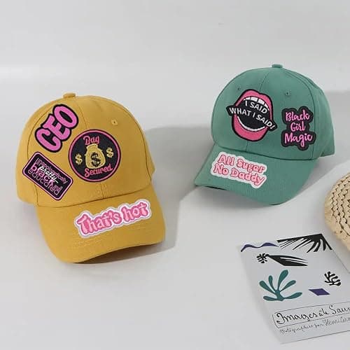 16 PCS Inspirational Phrase Iron On Patches for Girls Fashion Styles Embroidered Iron on Sew on Applique Stickers for Clothes,Jeans,Dress,Hat,Backpacks,Pants,DIY Decoration,Bags,Jackets,Vests thumbnail 7