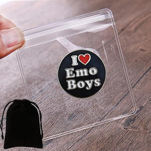 Ficsowy Enamel Pin - Emo Badge, Party Favors and Gift Items Gift for Men Woman thumbnail 5