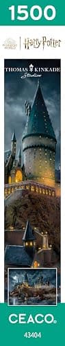Ceaco - Thomas Kinkade - Harry Potter - Hogwart's Castle - 1500 Piece Jigsaw Puzzle thumbnail 8
