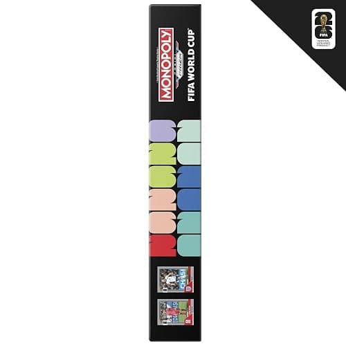 Monopoly Panini Prizm: FIFA World Cup Game I Soccer Board Game with Monopoly Panini Prizm FIFA World Cup 2026 Trading Cards I Ages 8+ thumbnail 13