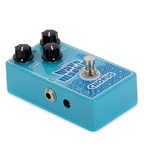 Caline CP-505 Wave Machine Chorus Guitar Effect Pedal True Bypass Aluminum Alloy Casing Blue thumbnail 6