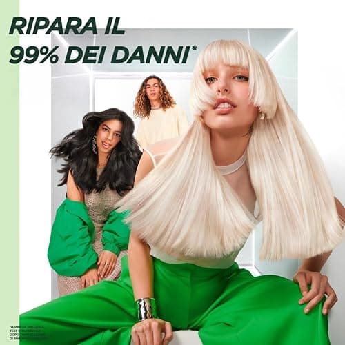 Garnier Fructis, Trattamento con Risciacquo, Per Tutti i Capelli Danneggiati, Riparazione Profonda, Per Capelli Più Forti, Con Olio di Marula e Cheratina, Keratin Filler, Ripara&Rinforza, 200 ml thumbnail 2