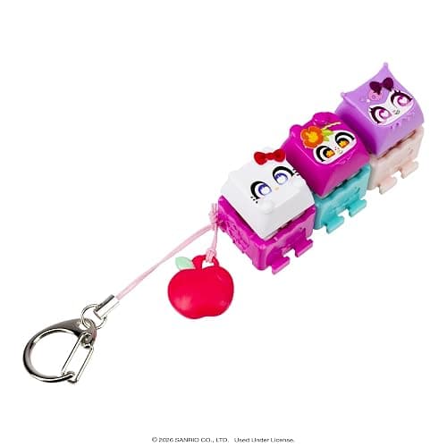 Clickeez Series 1 Hello Kitty & Friends 3-Pack | 3 Collectible Character Keyboard Keys Click and Clack | Create Your Own Keychain | Ages 6+ thumbnail 4