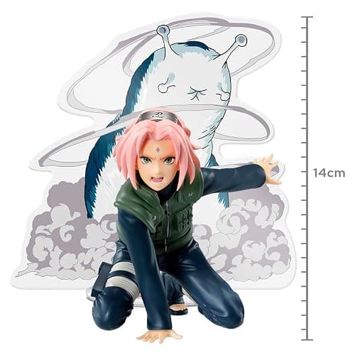Banpresto - Naruto Shippuden - Panel Spectacle - Haruno Sakura Statue Medium thumbnail 2