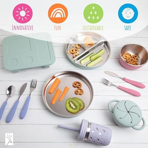 Elk and Friends Kids 10oz Stainless Steel Mason Jars + Sleeves + Lids | 4pk | Toddlers | Silicone Sleeves | Straws with Stoppers | Food Storage | Spill Resistant | Dishwasher Safe | Perfect for Smoothies thumbnail 8