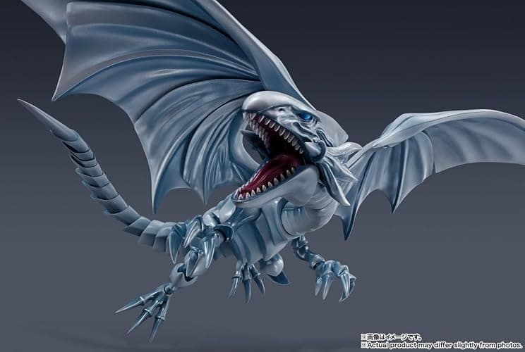 TAMASHII NATIONS - Yu-Gi-Oh! Duel Monsters - Blue-Eyes White Dragon, Bandai Spirits S.H.MonsterArts Action Figure thumbnail 5