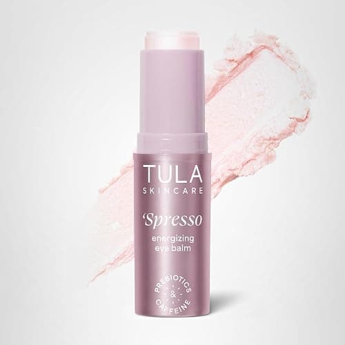 TULA Skin Care Spresso Energizing Eye Balm - Energizing & Hydrating Caffeine Under Eye Treatment for Dark Circles, Portable and Perfect to Use On-the-go, 0.35 oz. thumbnail 9