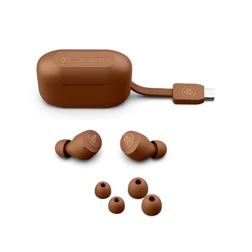 JLab Go Air Pop+ Tones True Wireless Earbuds, in Ear Headphones, Bluetooth Earphones, 35H Playtime Ear Buds with Microphone, USB-C Charging Case, Dual Connect, EQ3 Sound (1615 C) thumbnail 5