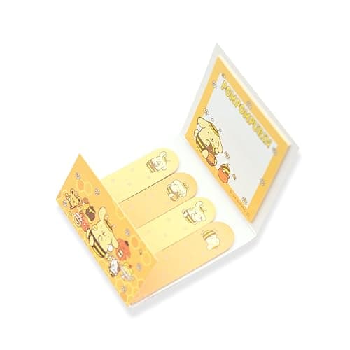 Cute Sticky Notes 3 Pack - Kawaii Sticky Notes, Cute Cartoon Self Stick Memo Pads, Office Stationery Supplies, Desk Accessories - Quality Adhesive for Notes/Reminder (Pompom-Puin) thumbnail 3