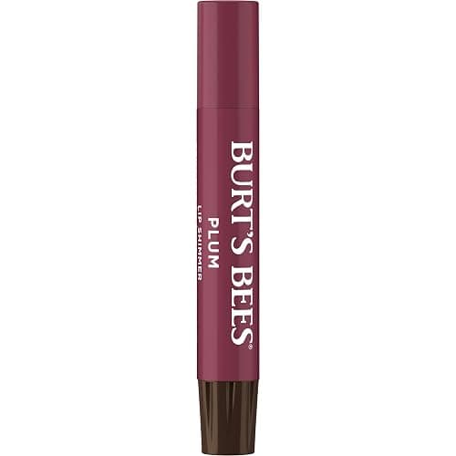 Burt's Bees Shimmer Lip Tint Set, Tinted Lip Balm Stick, Moisturizing for All Day Hydration with Natural Origin Glowy Pigmented Finish & Buildable Color, Plum (4-Pack) thumbnail 2