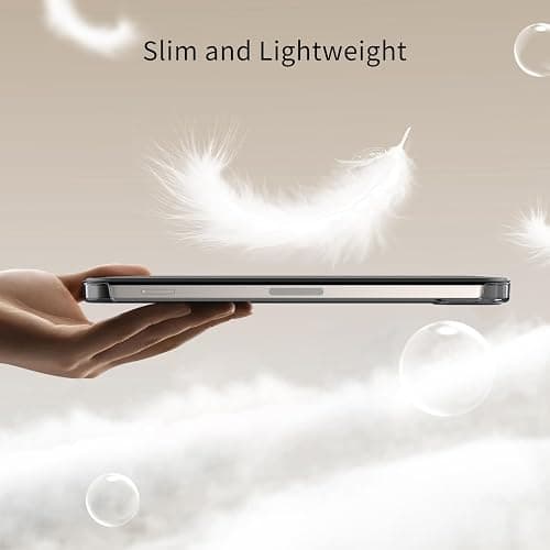 MoKo for iPad mini 7 (A17 Pro) Generation Case 2024, iPad mini 6 Case 2021, 8.3-inch Slim Lightweight Protective Hard Back PC Shell Stand Cover Support Touch ID, Auto Wake/Sleep, Black thumbnail 8